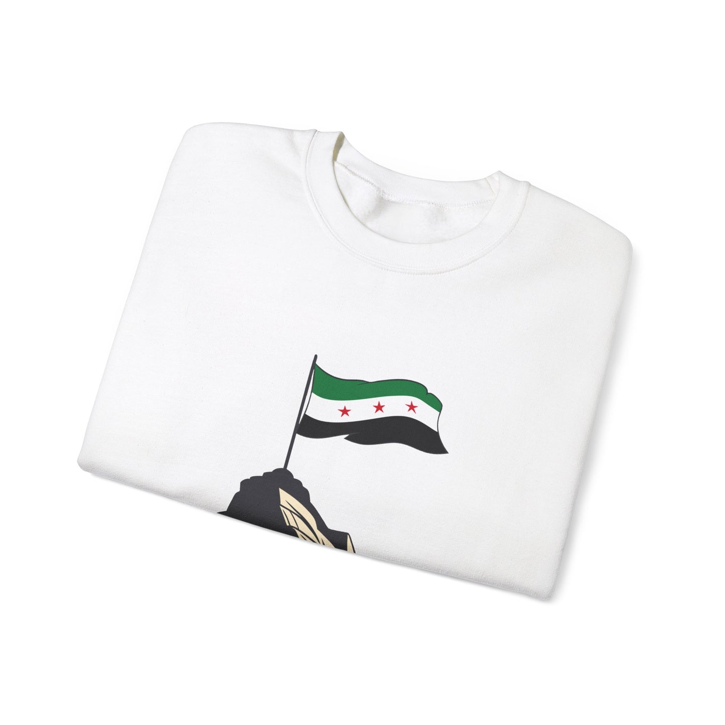 We Will Build It with Love” Syrian Revolution Sweatshirt